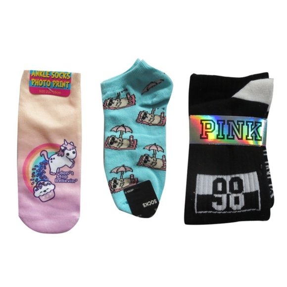 PINK│Random Sock Set - Picture 1 of 4